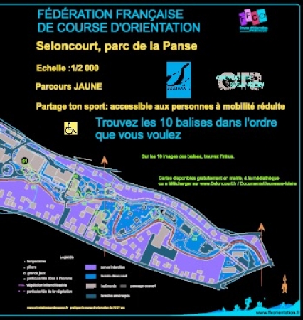 Seloncourt La Panse 06-2023 - Jaune (002) Mobilité réduite