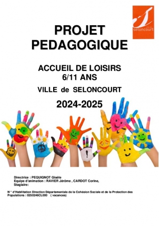 projet peda accueil de loisirs 6-11 ans ML  2025