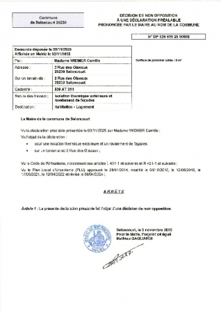 DP 25 00098 WIDMER Camille